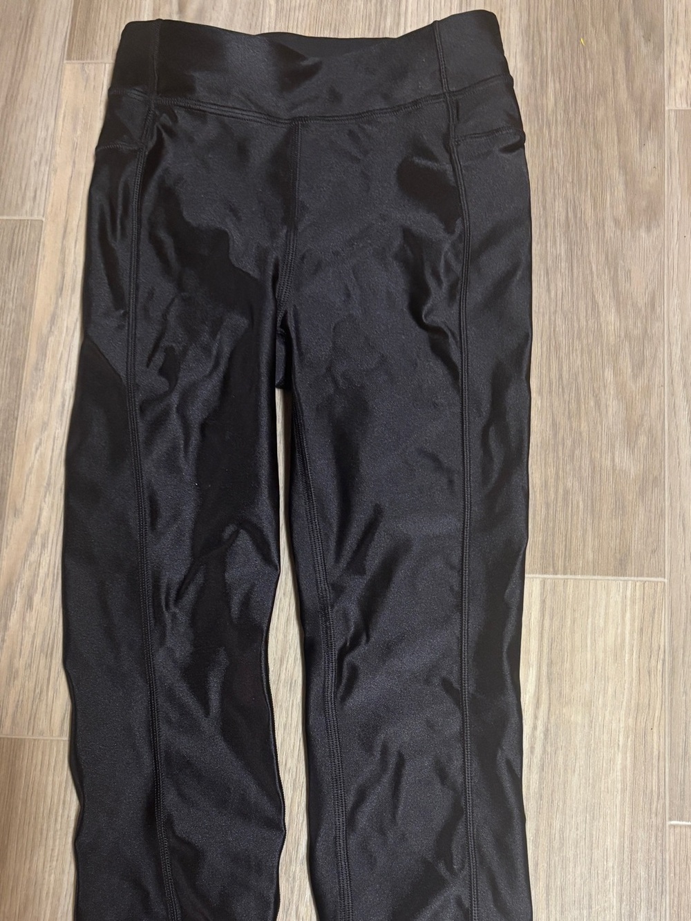 Lululemon X Peloton Sz 0 Shine High-Rise Tight Leggings 27” Black